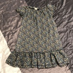 Floral print shift dress